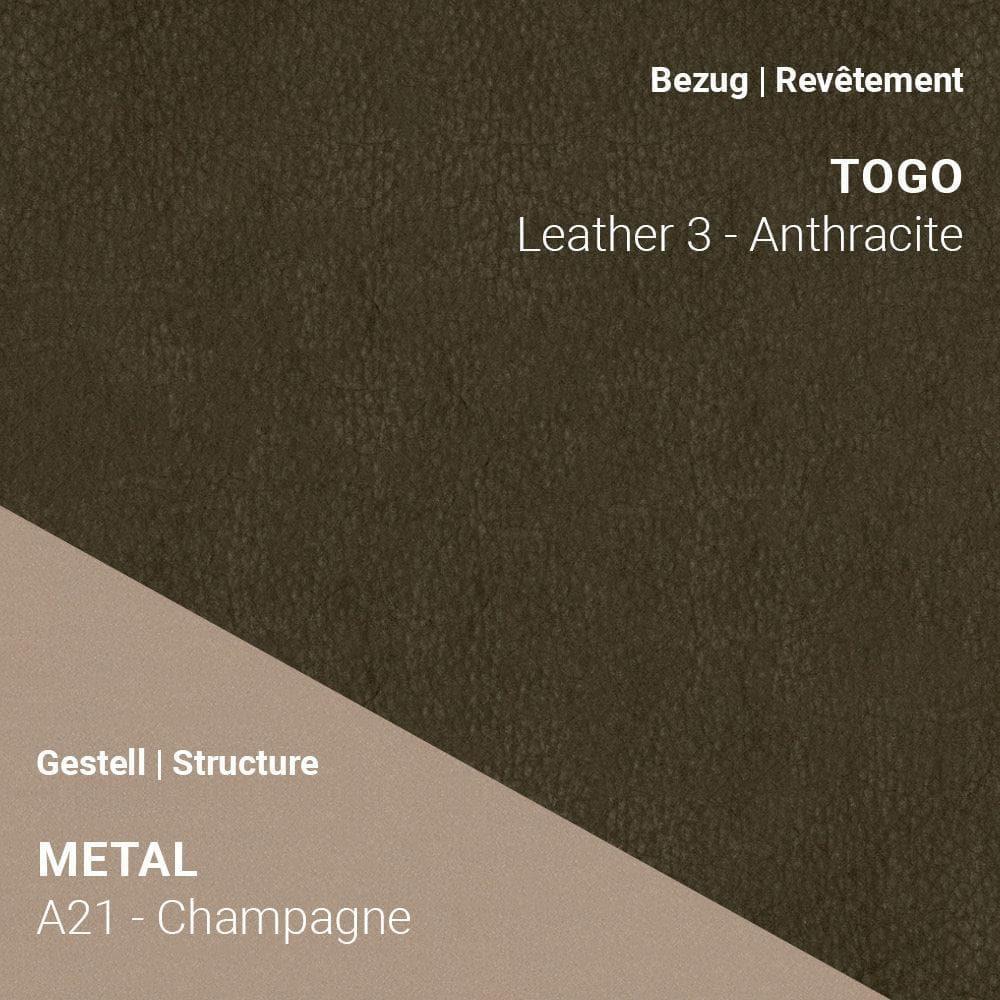 Armlehnstuhl COSY C0212 - Leder | Mobitec | Homestorys