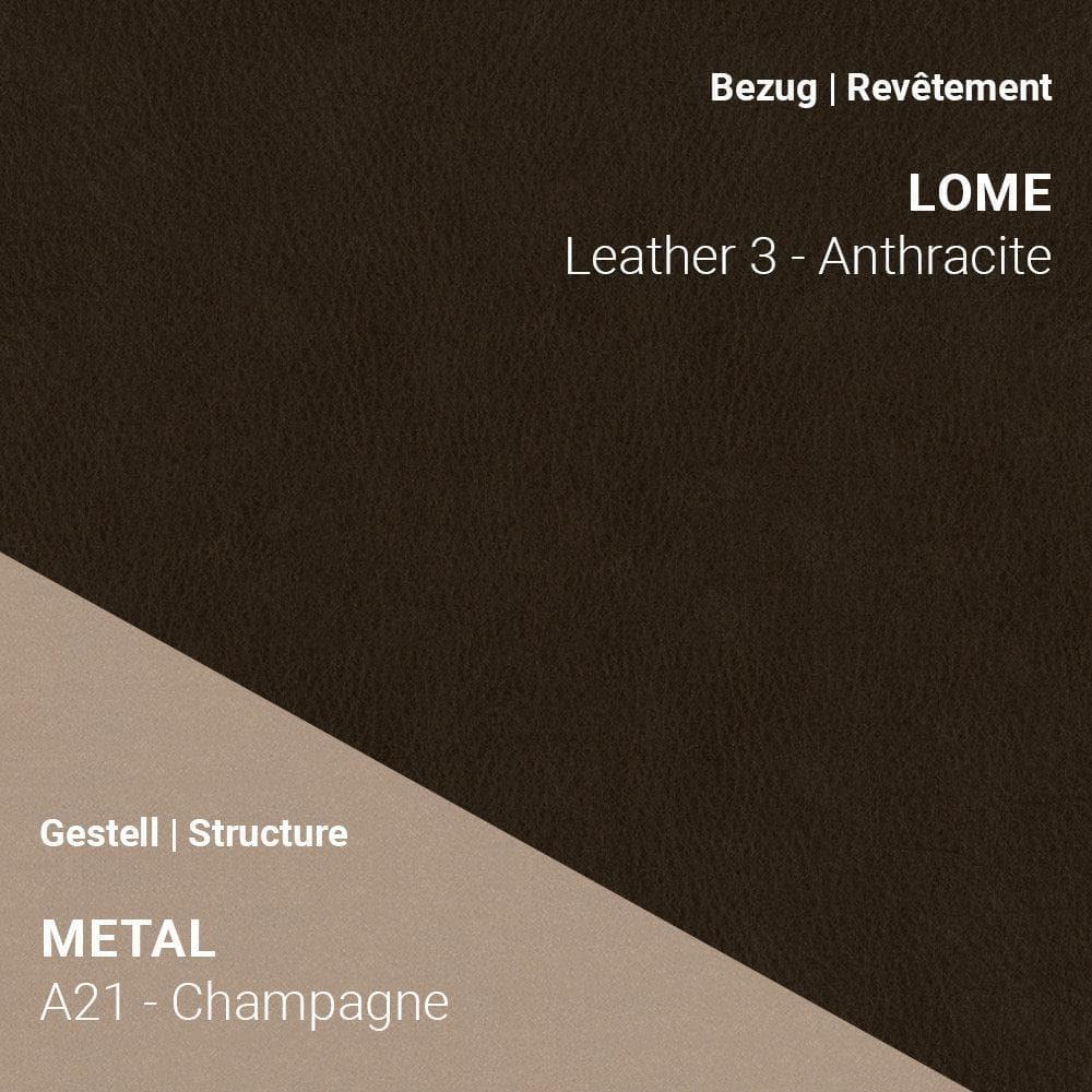 Armlehnstuhl COSY C0212 - Leder | Mobitec | Homestorys