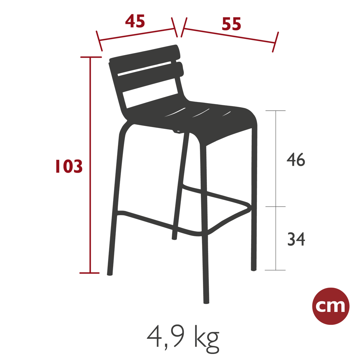 Bar Stool LUXEMBOURG