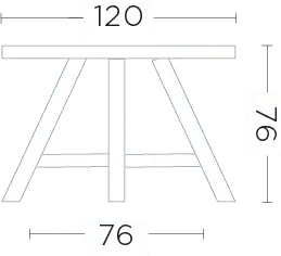 FAYE garden table