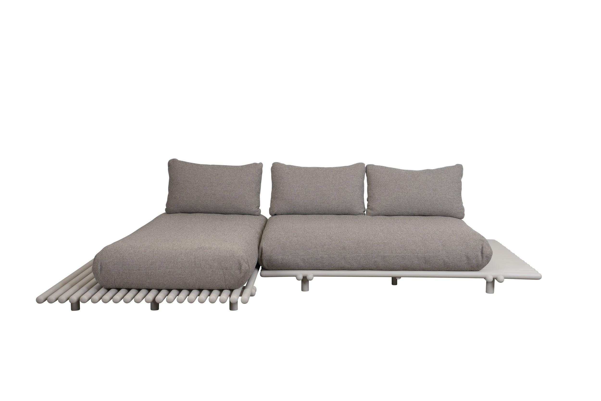 Canapé de jardin Lounge STICKS avec plateforme