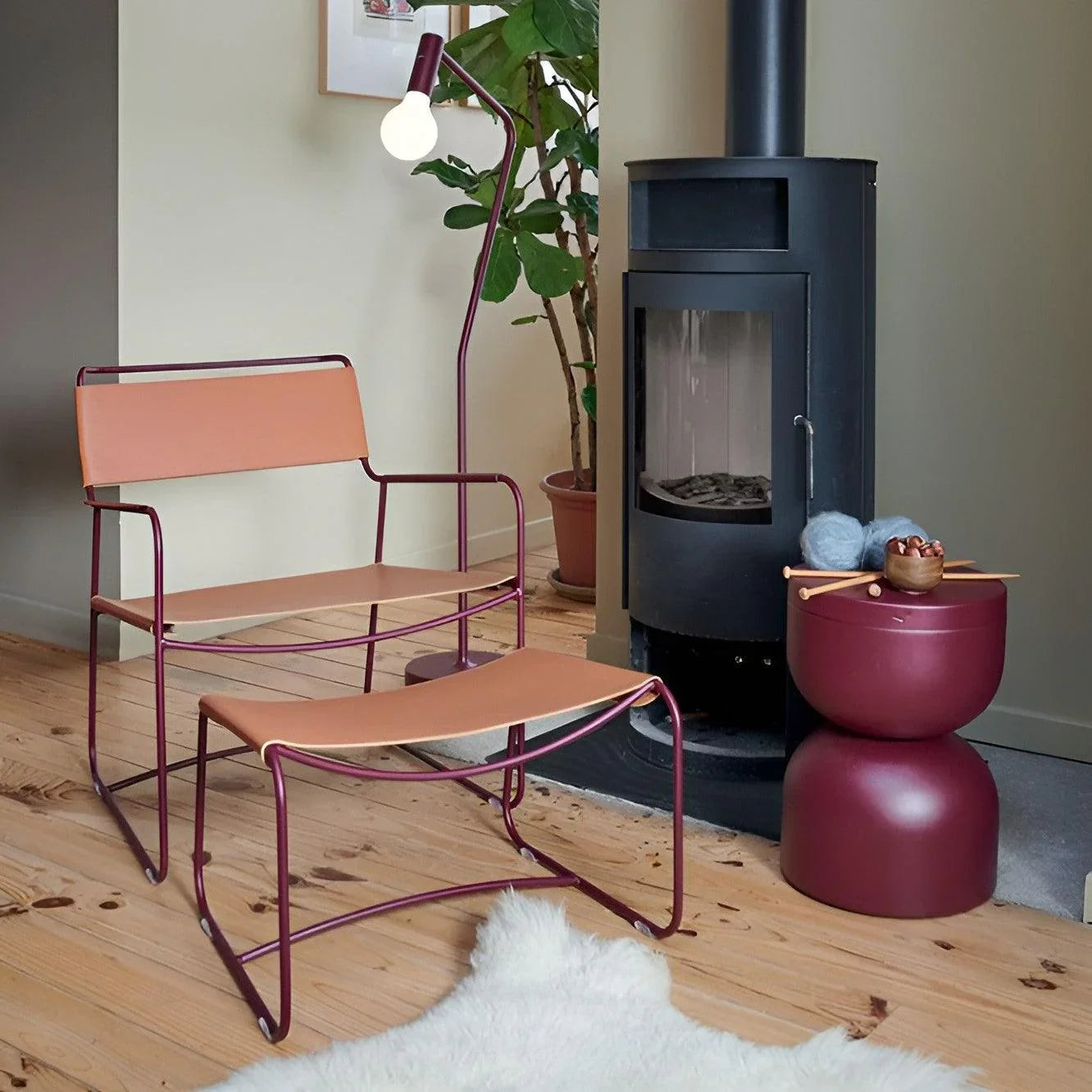 Leather armchair SURPRISING