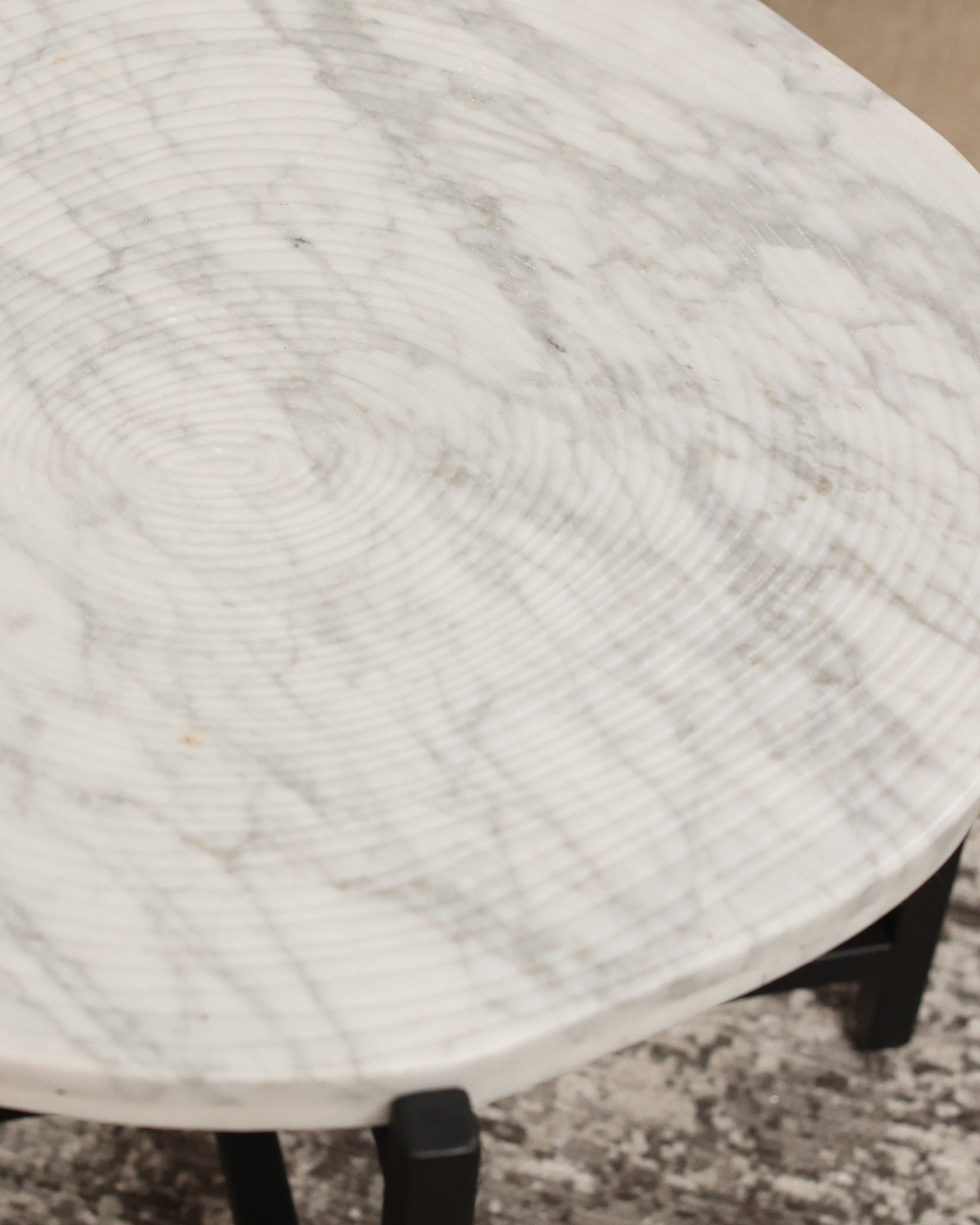 EXPO Side table BLEU NATURE