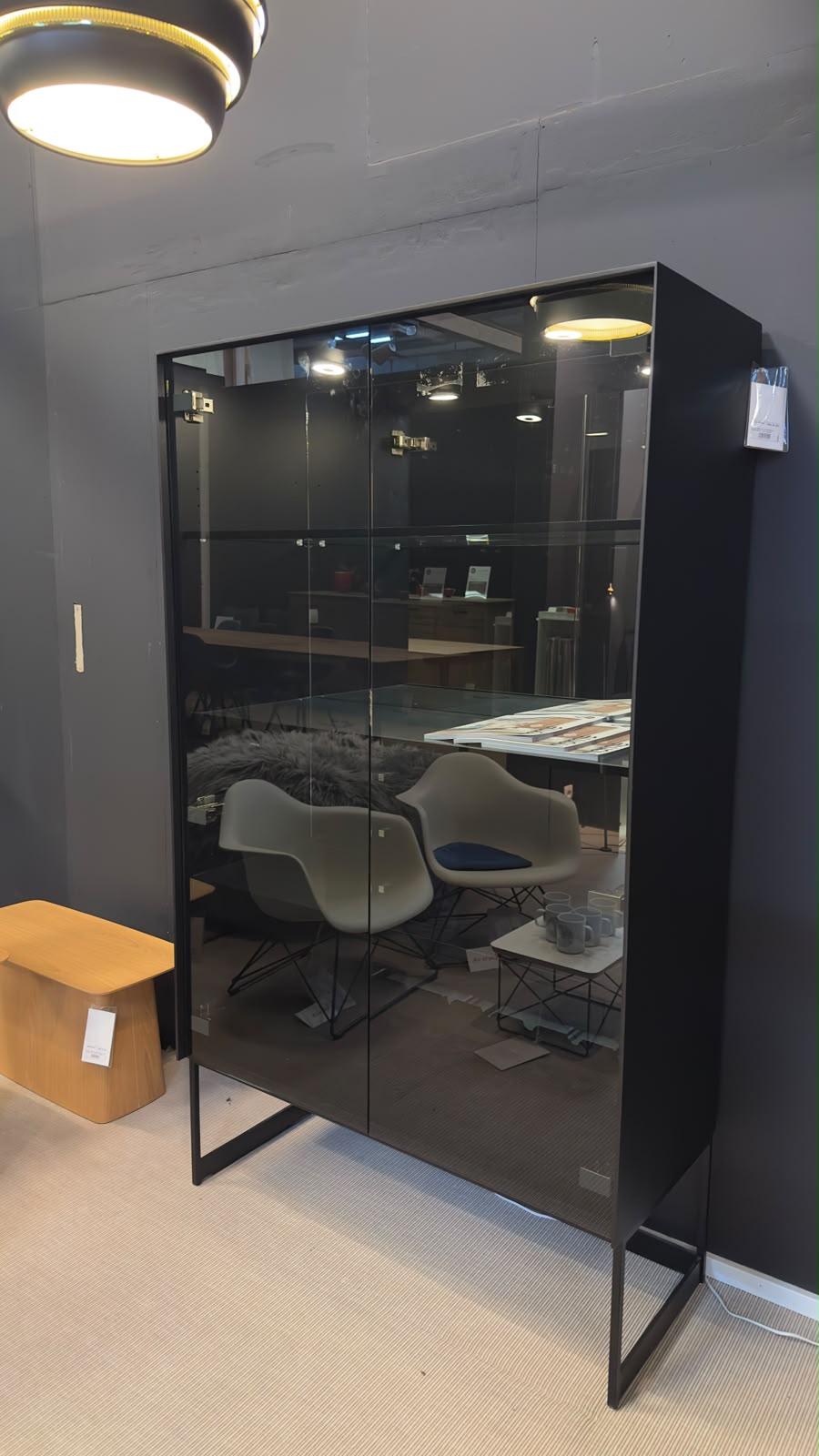Armoire Scholtissek « ALLESKÖNNER » avec deux portes vitrées, vue de face