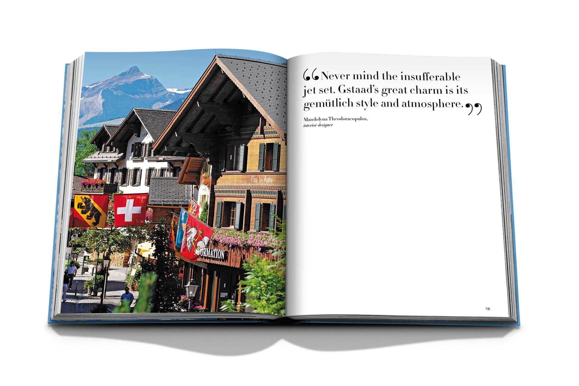 Livre - TRAVEL FROM HOME Gstaad Glam
