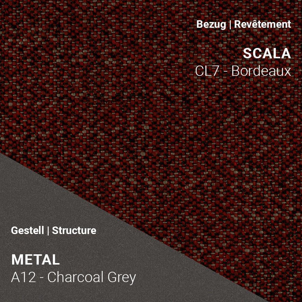 Chaise avec accoudoirs MOOD 95 M0712 Pivotante - Tissu | Mobitec | Homestorys