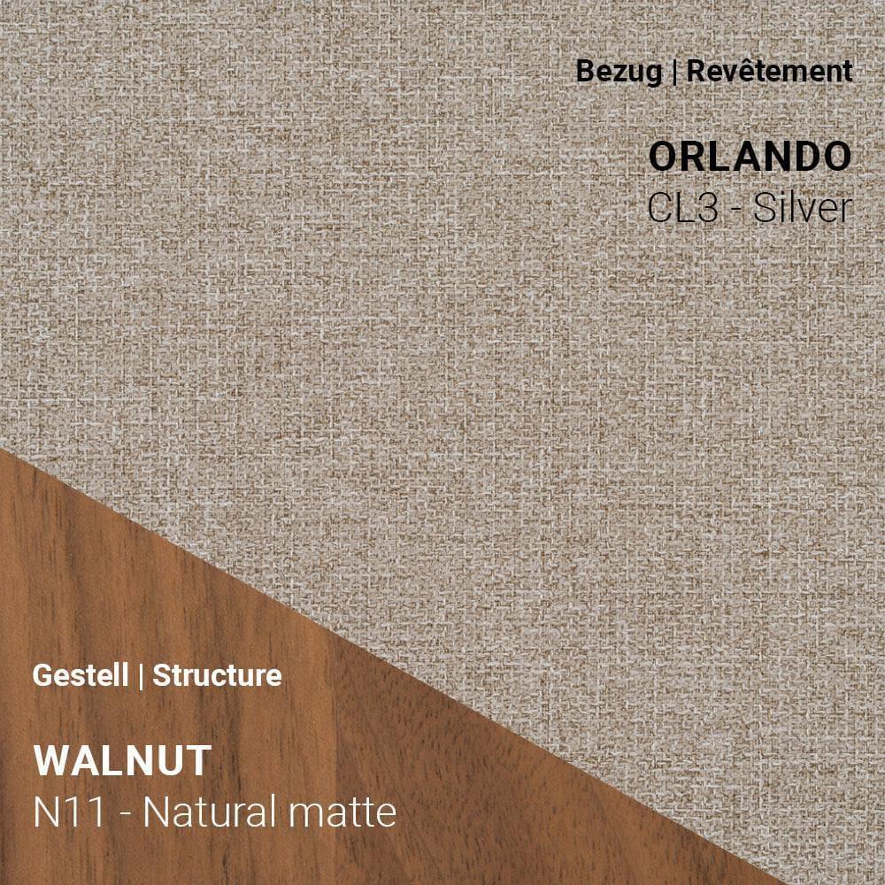 Chaise avec accoudoirs MOOD 95 M0912 - Tissu | Mobitec | Homestorys