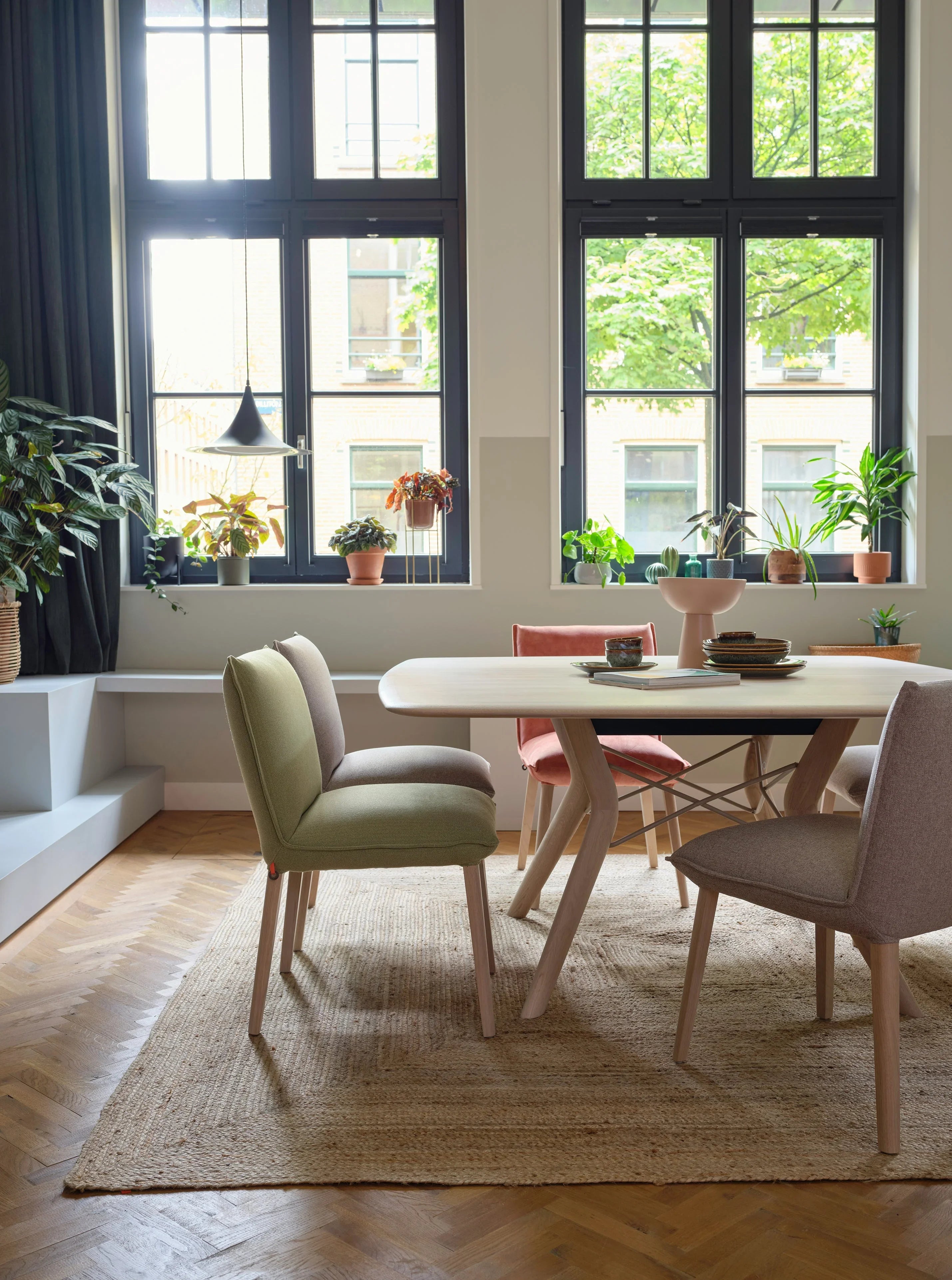 Dining table TRAVA T2100 - oak