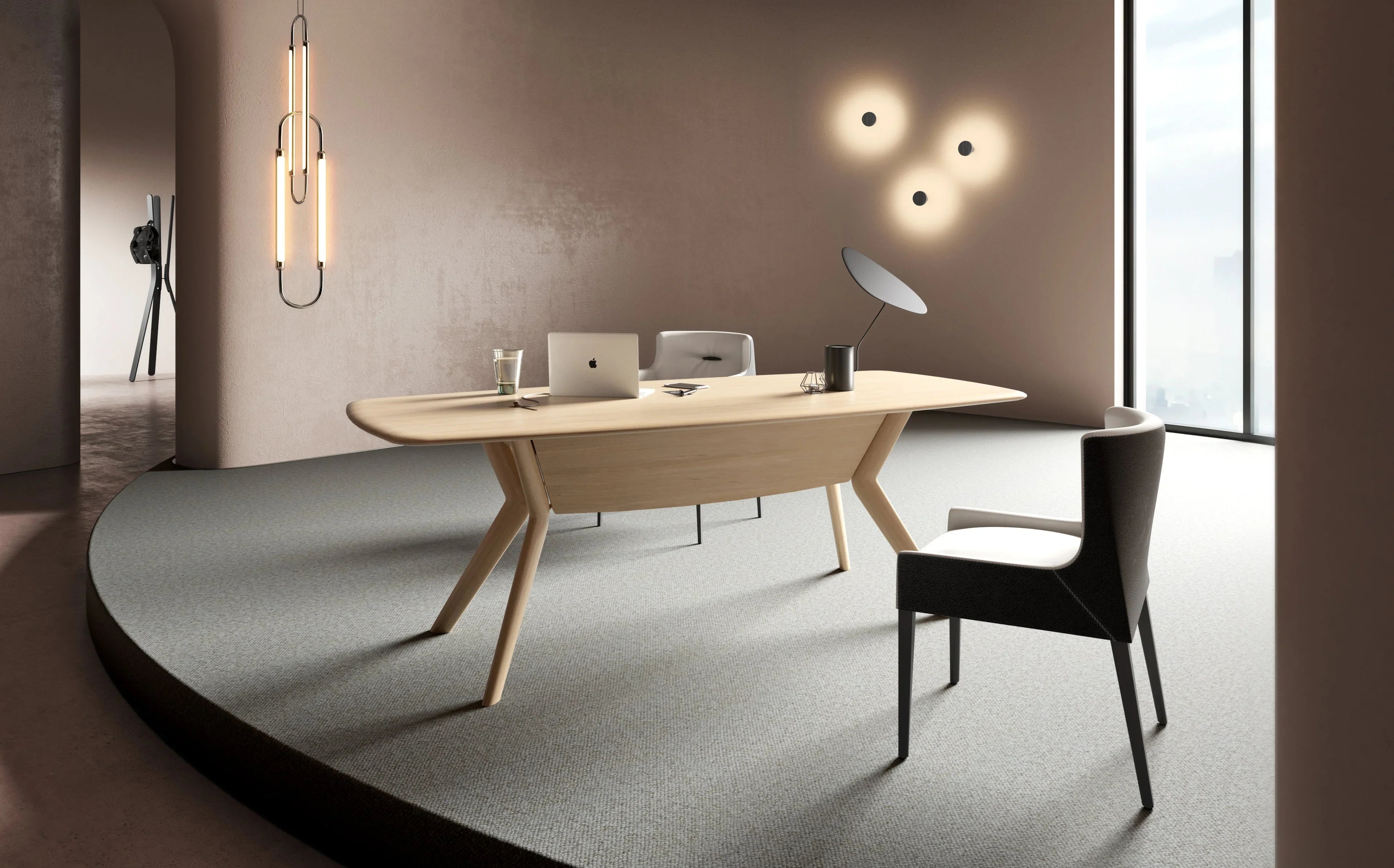 Table de travail TRAVA T1511 - Chêne