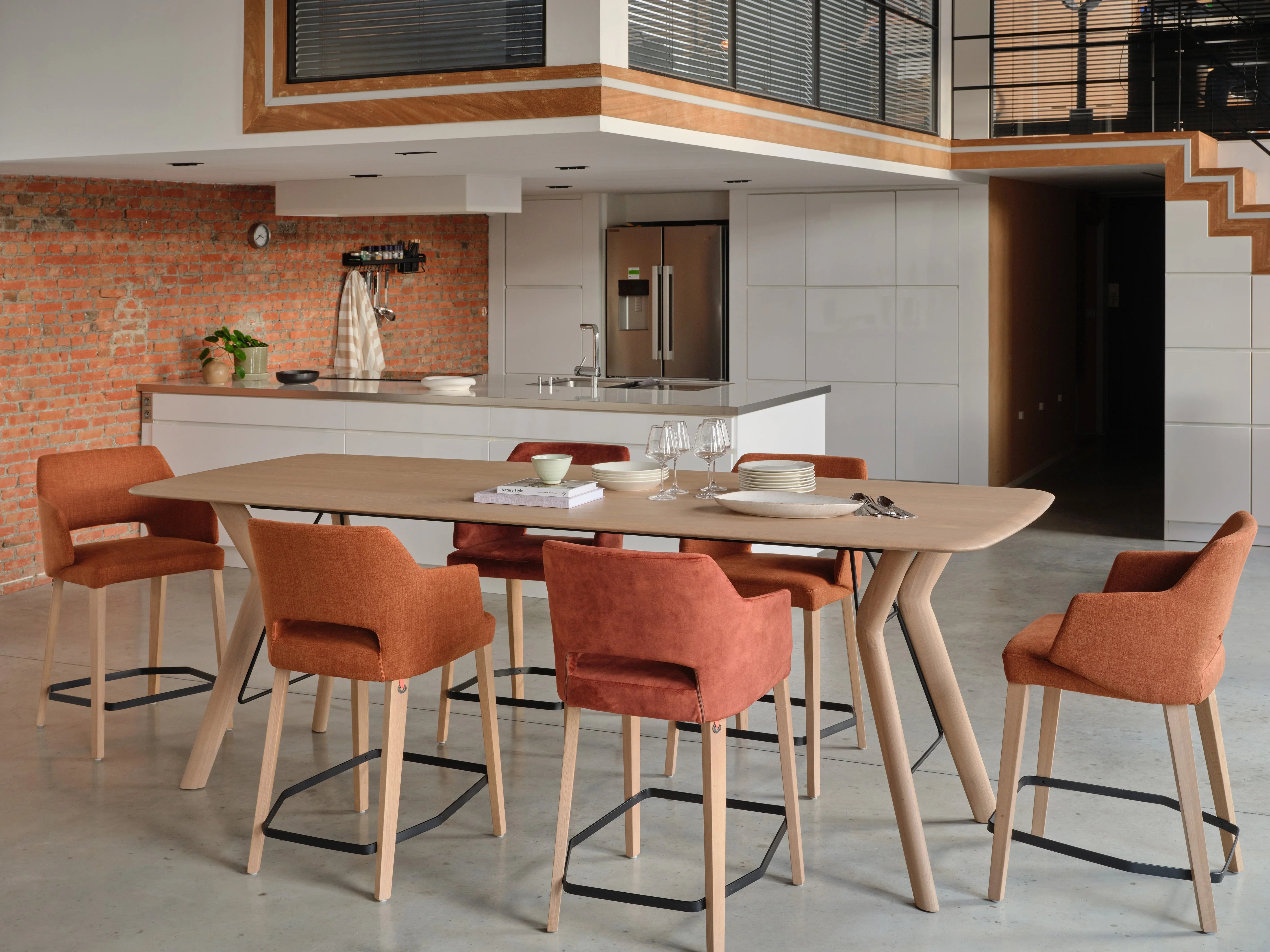 Table de travail TRAVA T1300 - Chêne