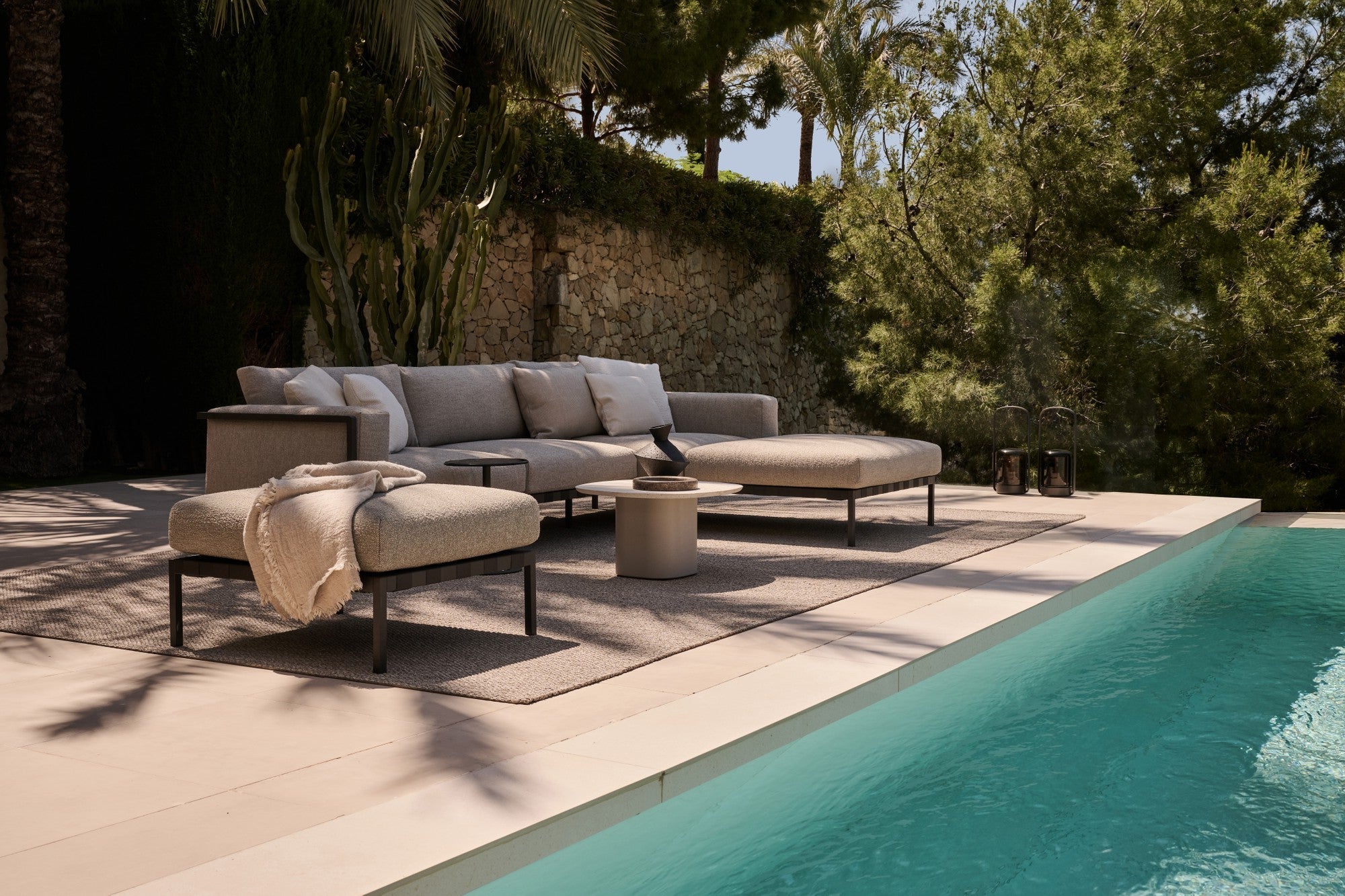 Garden sofa NATAL ALU Set 1
