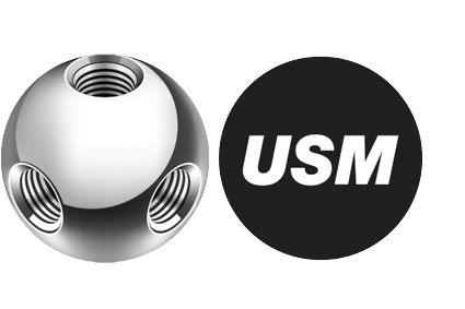 Logo der Möbel Marke USM Haller