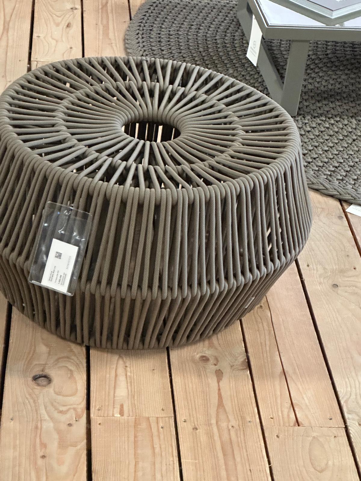 EXPO Kettal BELA ROPE Low Garden Stool