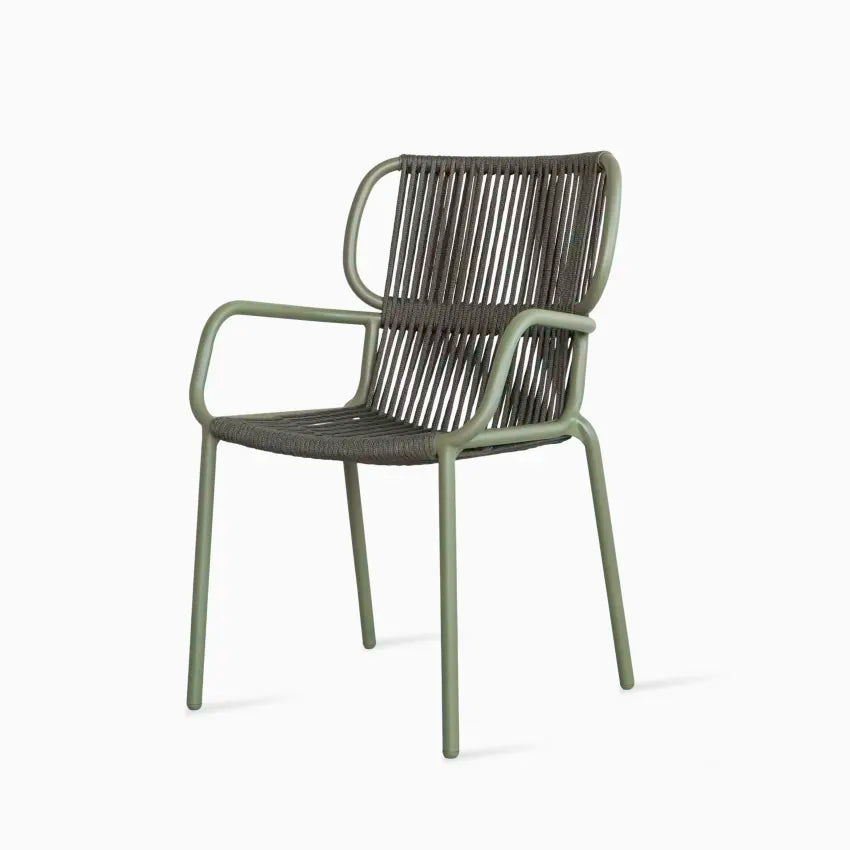 Chaise de jardin avec accoudoirs RIBBON