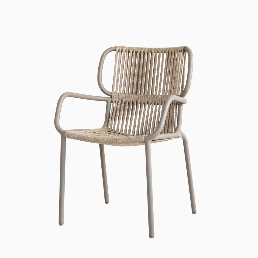 Chaise de jardin avec accoudoirs RIBBON