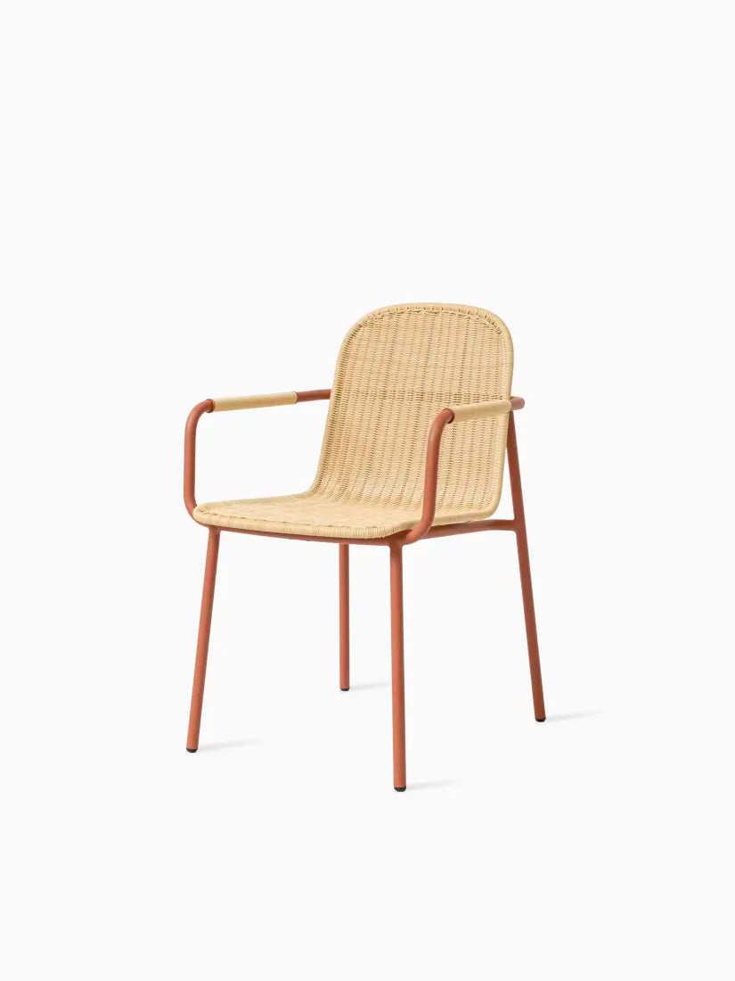 Chaise de jardin avec accoudoirs WICKED