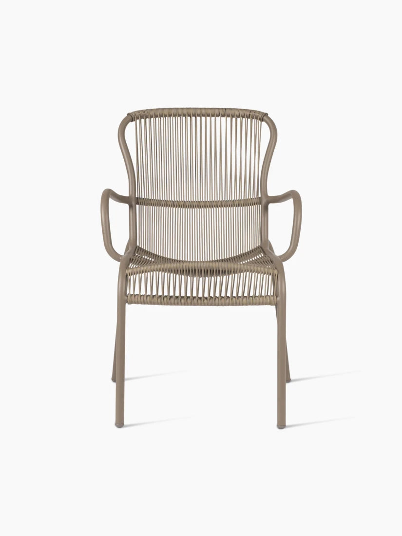 Chaise de jardin avec accoudoirs LOOP
