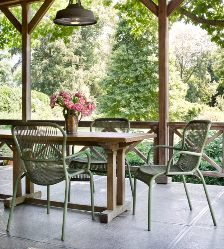 Chaise de jardin avec accoudoirs LOOP