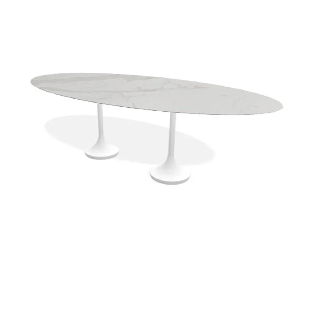 Table à manger CENTRAL ELYPS DOUBLE BASE