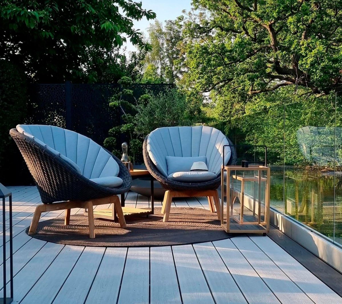 Cane - line - Loungesessel PEACOCK - 5458RODGT-5458YS95 | Homestorys