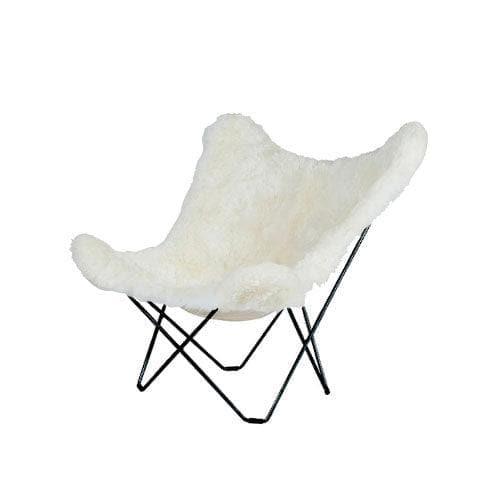Cuero - Butterfly Chair ICELAND MARIPOSA - Schaffell - | Homestorys