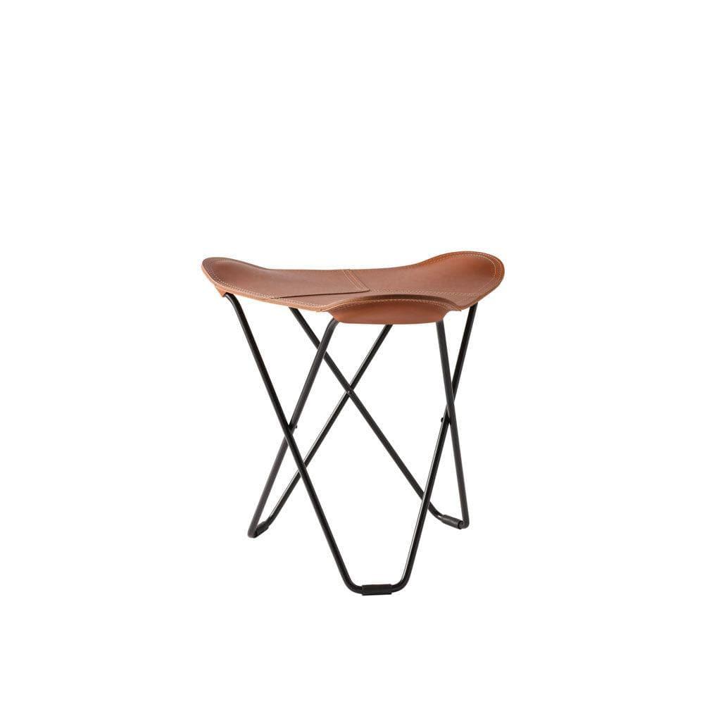 Cuero - Hocker PAMPA FLYING GOOSE - Leder - | Homestorys