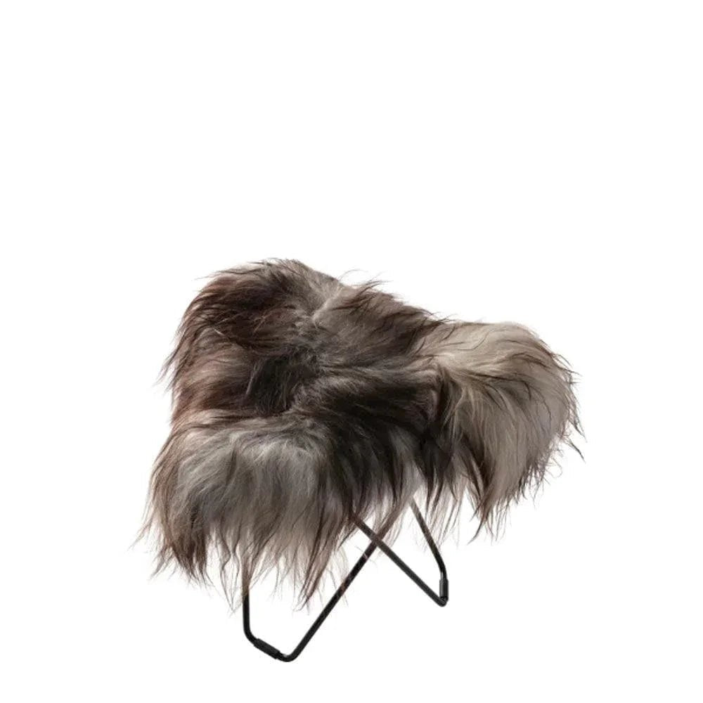 Cuero - Schaffellhocker ICELAND FLYING GOOSE - | Homestorys
