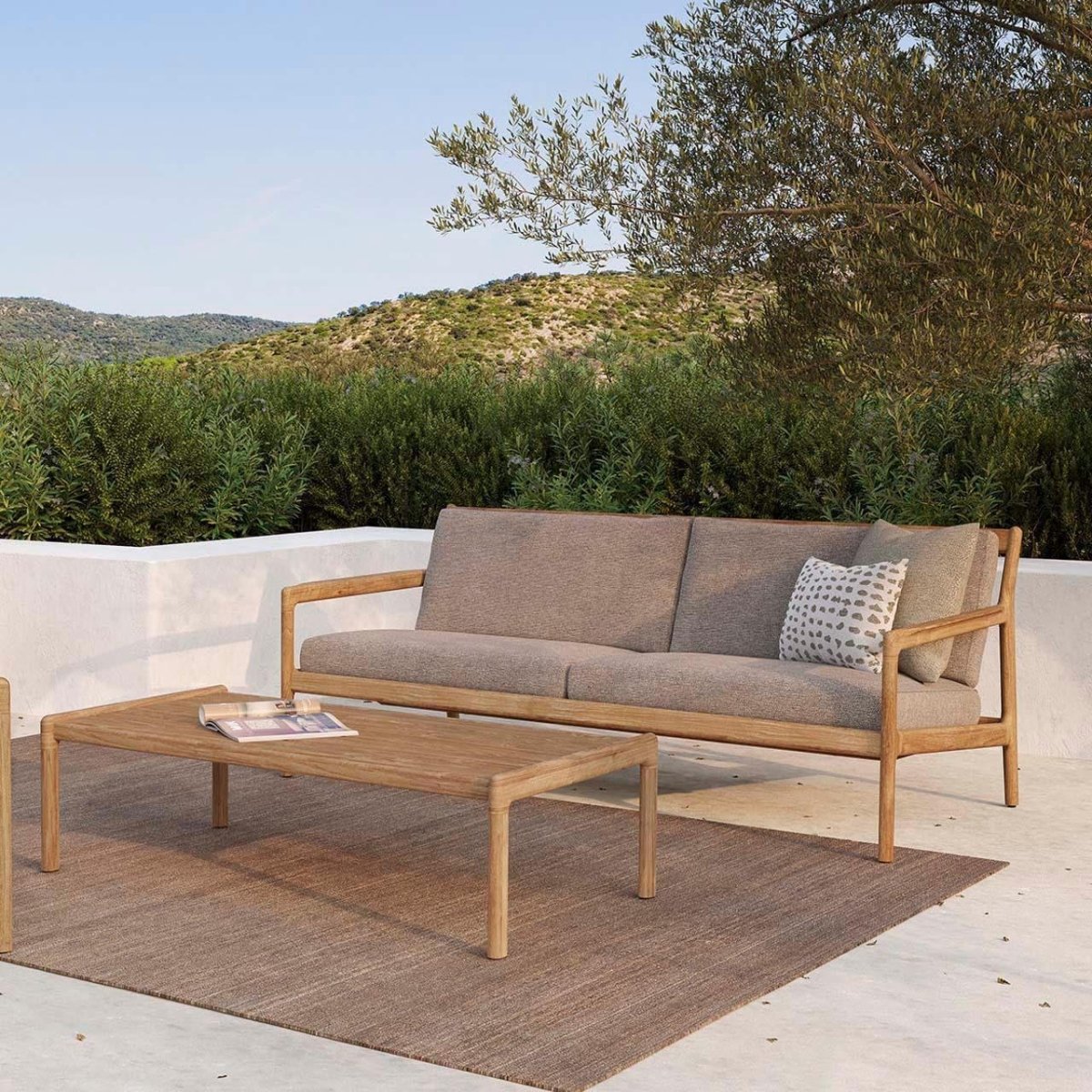 Ethnicraft - Kissen MYSTIC INK - Outdoor - 21103 | Homestorys