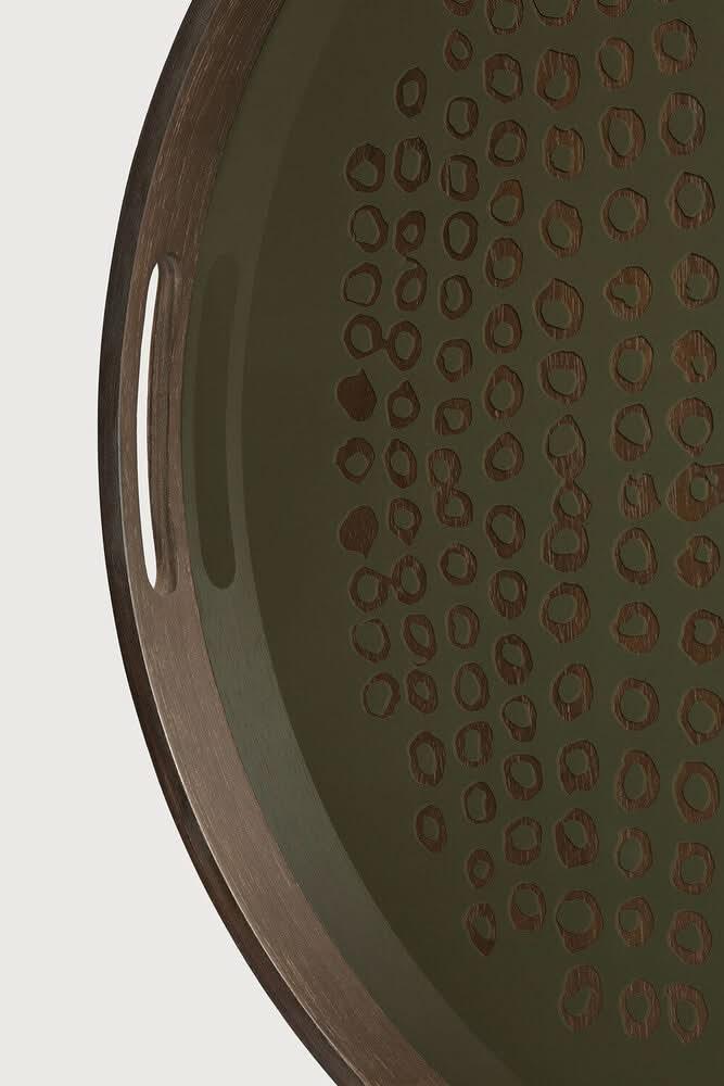 Ethnicraft - Tablett SCOUND NATURE Rund - 20588 | Homestorys