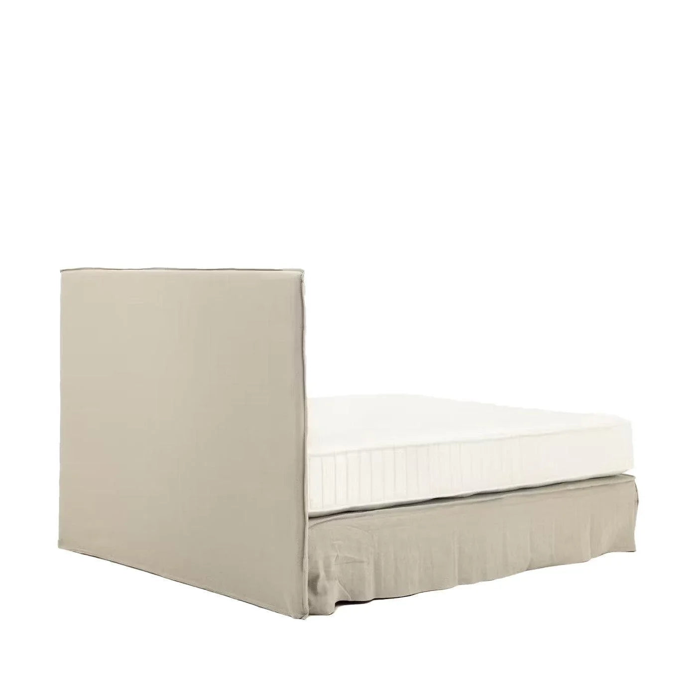 Bett mit Bezugsstoff SANDRINE | Flamant | Homestorys