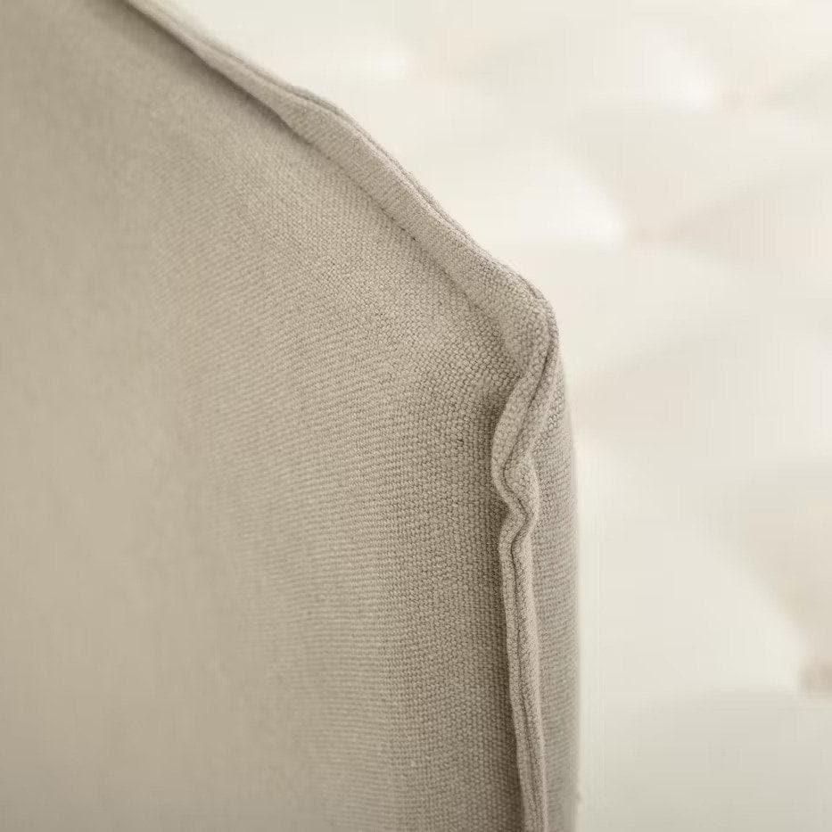 Bett mit Bezugsstoff SANDRINE | Flamant | Homestorys