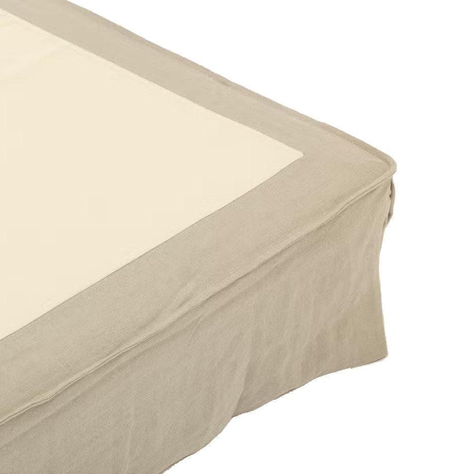 Bett mit Bezugsstoff SANDRINE | Flamant | Homestorys