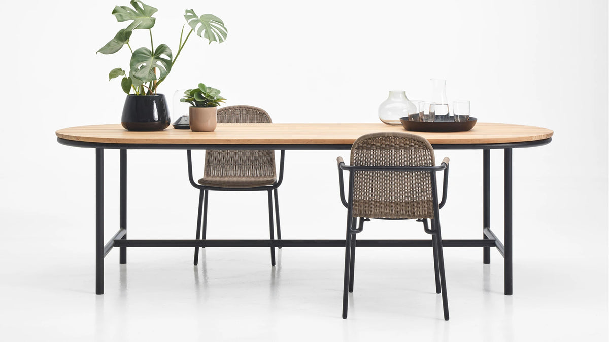 Chaise de jardin avec accoudoirs WICKED