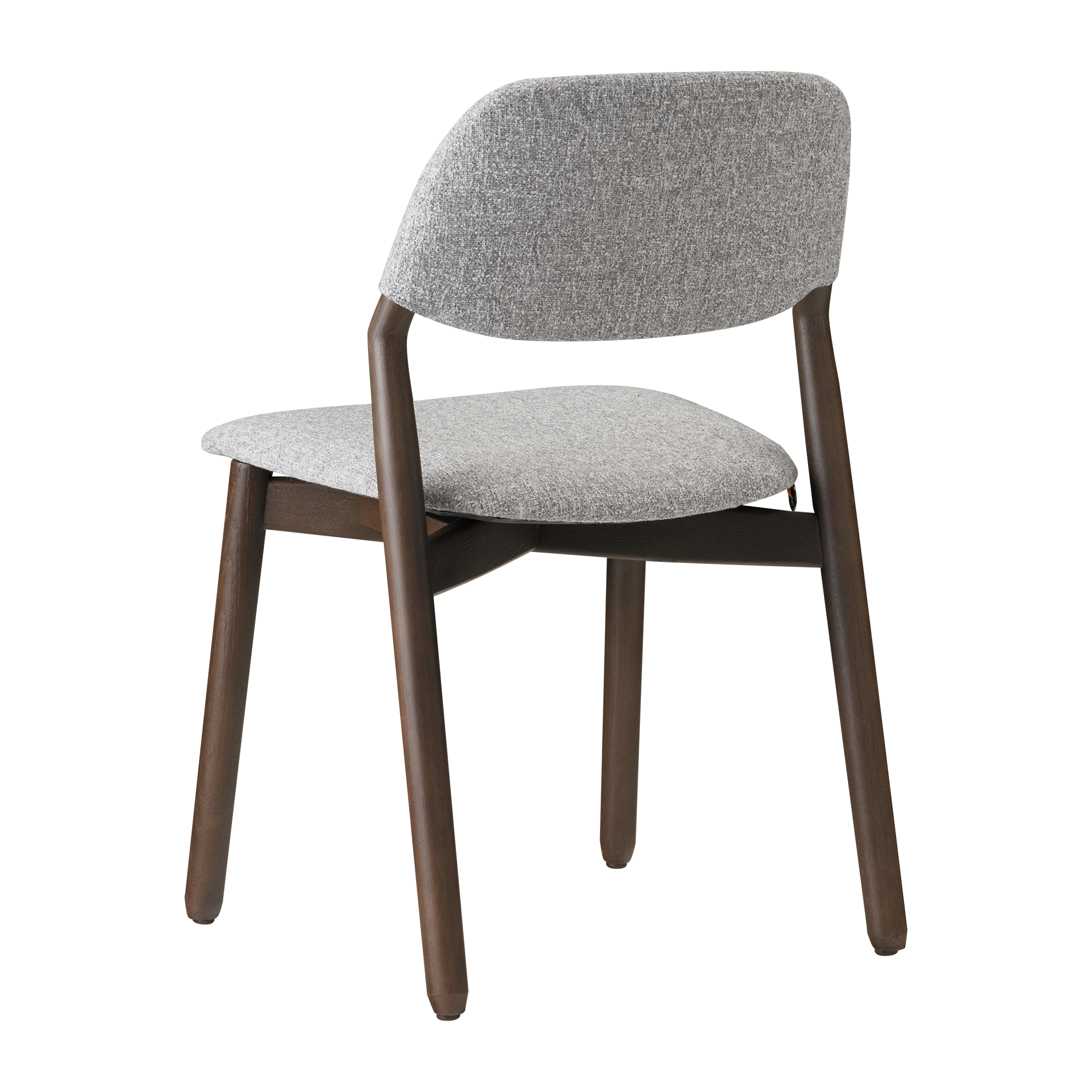 Mobitec Stuhl KNUT C0110 Rückansicht – Rückenlehne mit sanfter Rundung und dezenter Polsterung