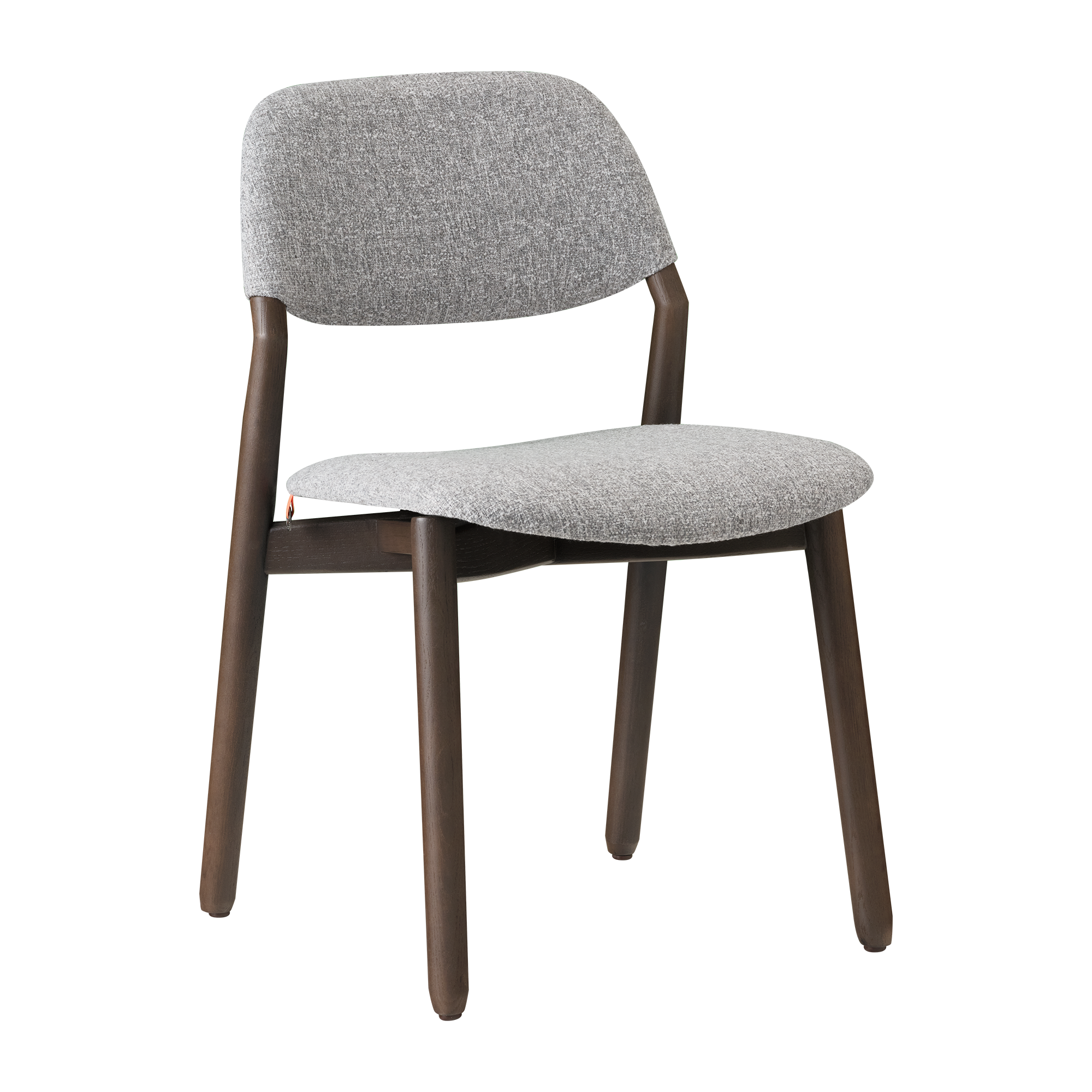 Mobitec Stuhl KNUT C0110 – Kombination aus Vorder- und Seitenansicht, zeigt die elegante Linienführung des Gestells