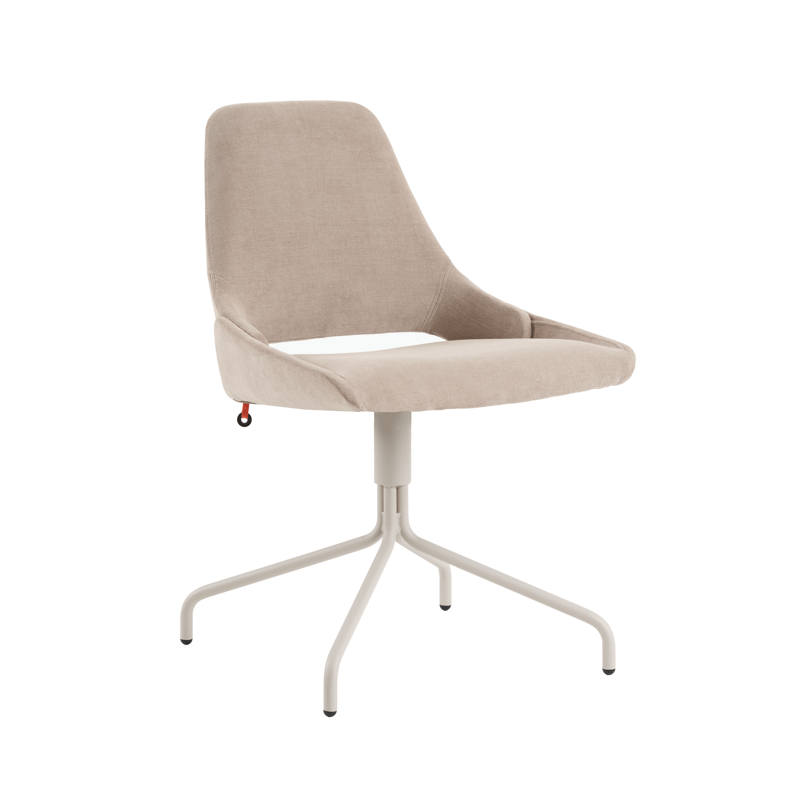 Mobitec LOTUS C1110 – schräg von vorne fotografiert, zeigt die organische Form und das drehbare Untergestell