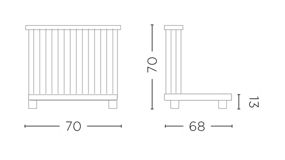 Fauteuil de jardin LOUNGE CAROL