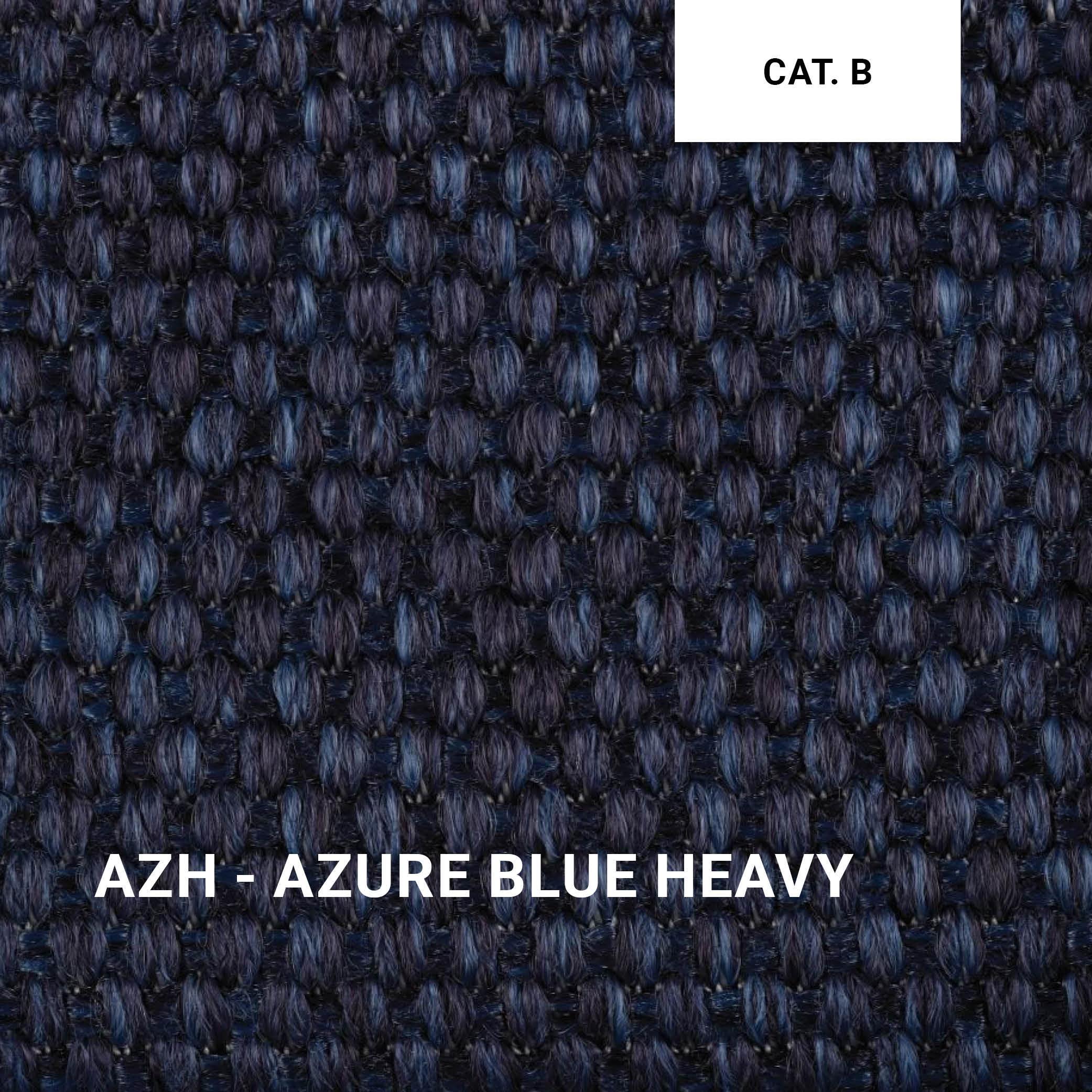 Loungeset ORGANIX 07 in Azure Blue Heavy – kräftiger Blauton mit robuster Haptik für anspruchsvolles Outdoor-Design