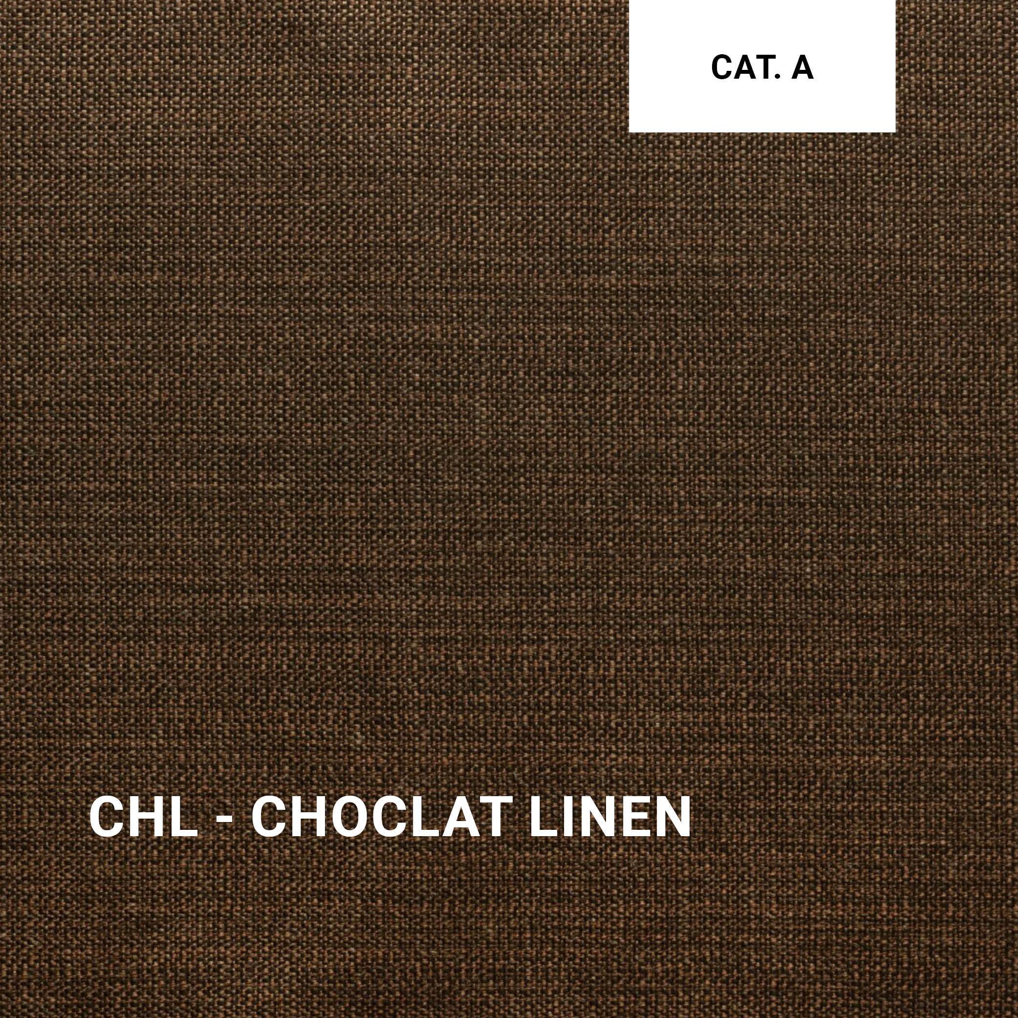 Loungeset 09 ORGANIX von Royal Botania in Chocolat Linen – warme, natürliche Farbstimmung in edlem Outdoor-Stoff