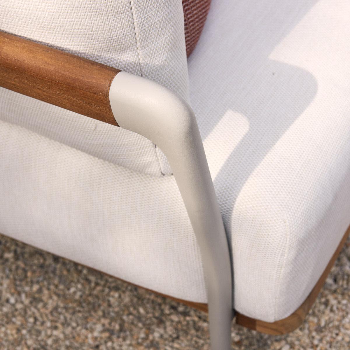 2-Sitzer Sofa FLOWS - Flint/Teak | Manutti | Homestorys