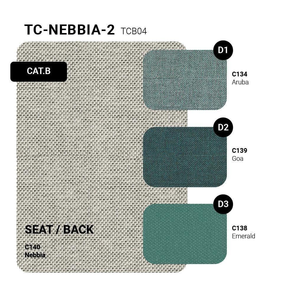 Tiefer Sessel FLOWS - Black/Teak Nero | Manutti | Homestorys