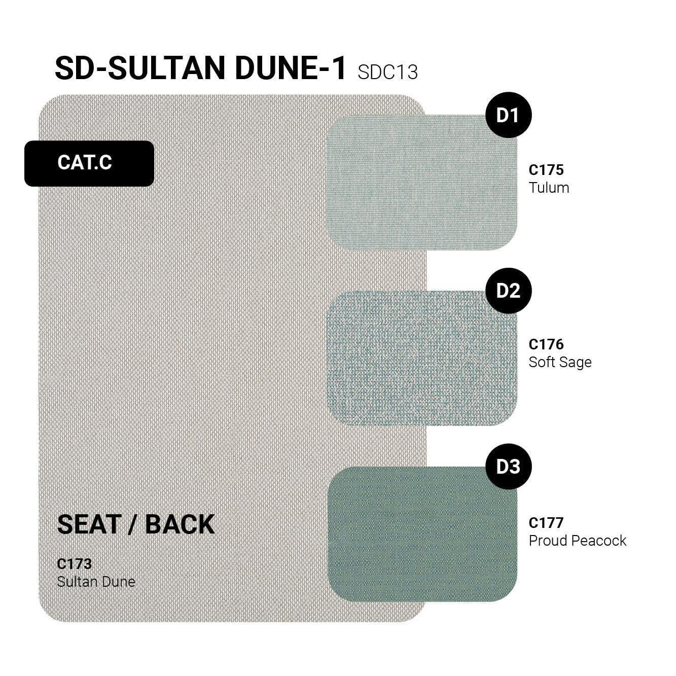 Tiefer Sessel FLOWS - Black/Teak Nero | Manutti | Homestorys