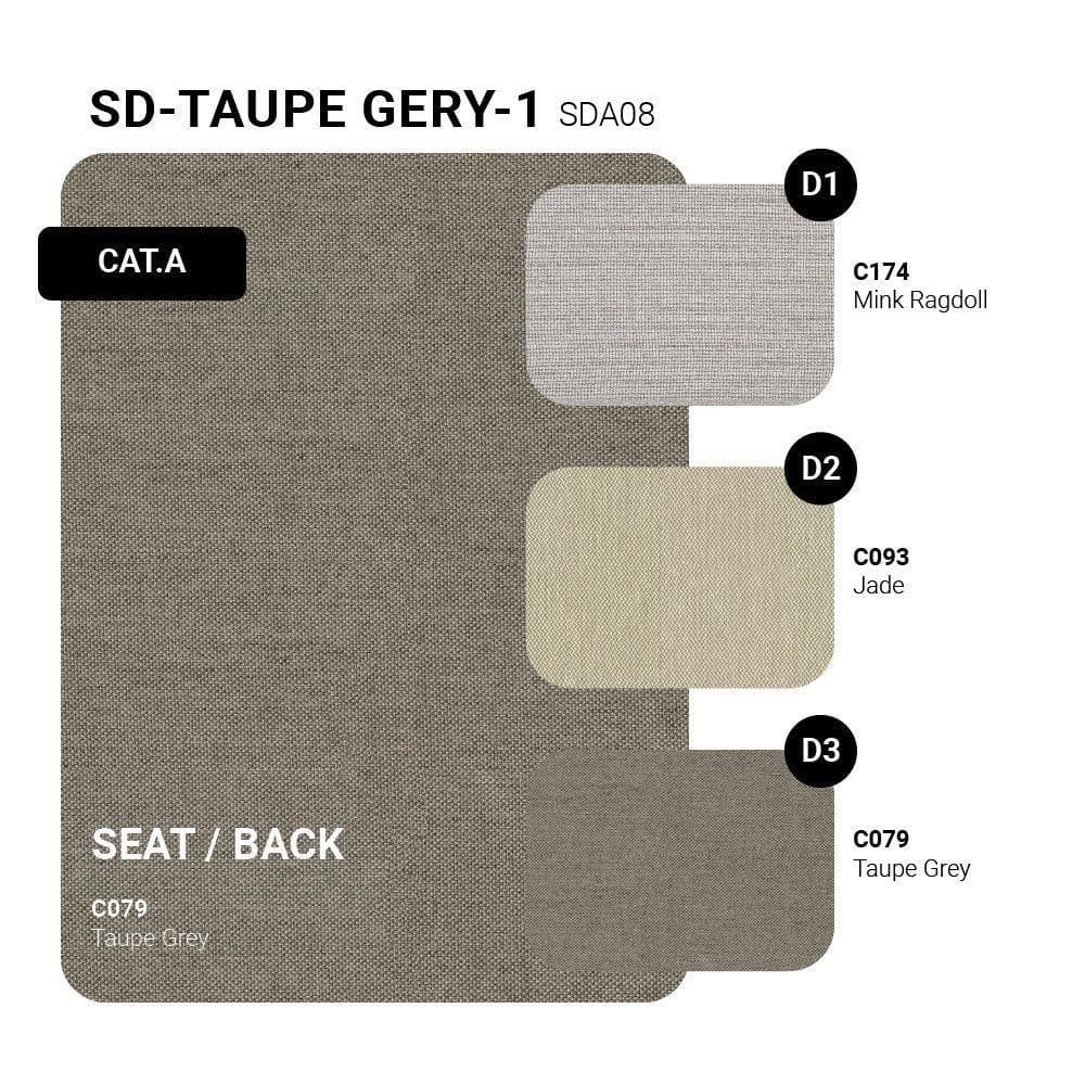 Sofa RADOC 2,5-Sitzer - Lava/Bronze | Manutti | Homestorys