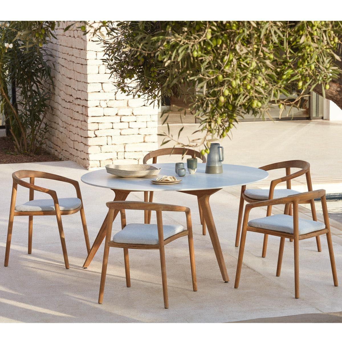 Esstisch TORSA - Teak Ø148cm | Manutti | Homestorys