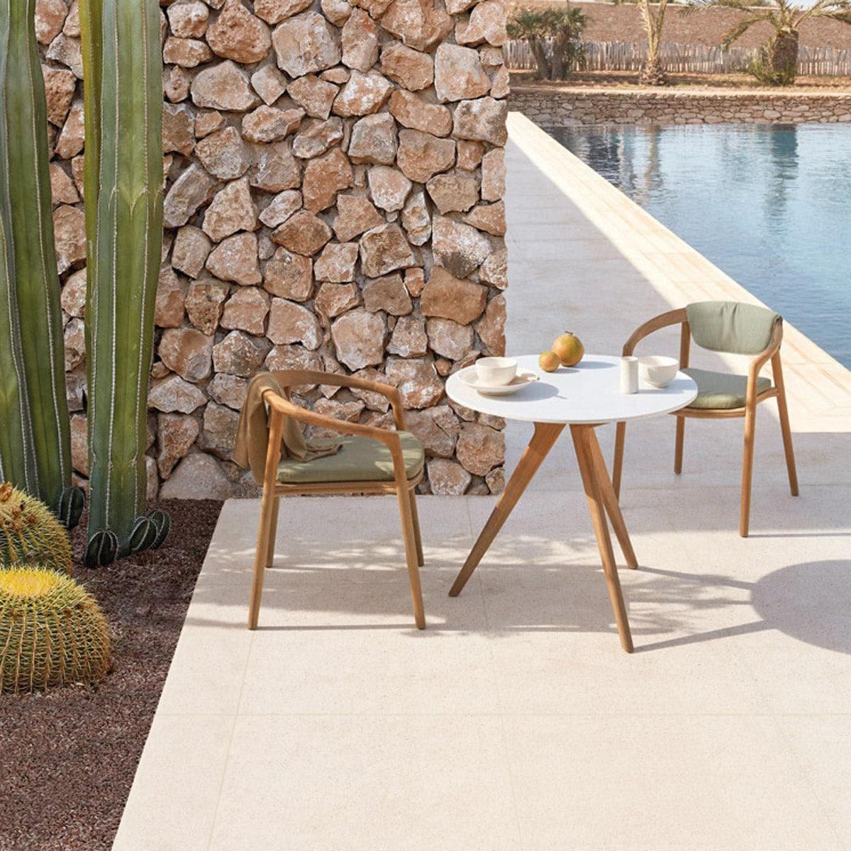 Esstisch TORSA - Teak Ø80cm | Manutti | Homestorys