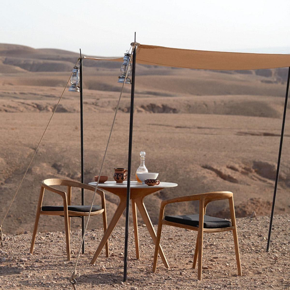 Esstisch TORSA - Teak Ø80cm | Manutti | Homestorys