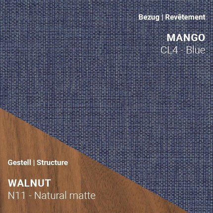 Mobitec - Stuhl KNUT C0110 - KNUT-H47-PB-UNI-A-CL4-MG-BE-N11 | Homestorys