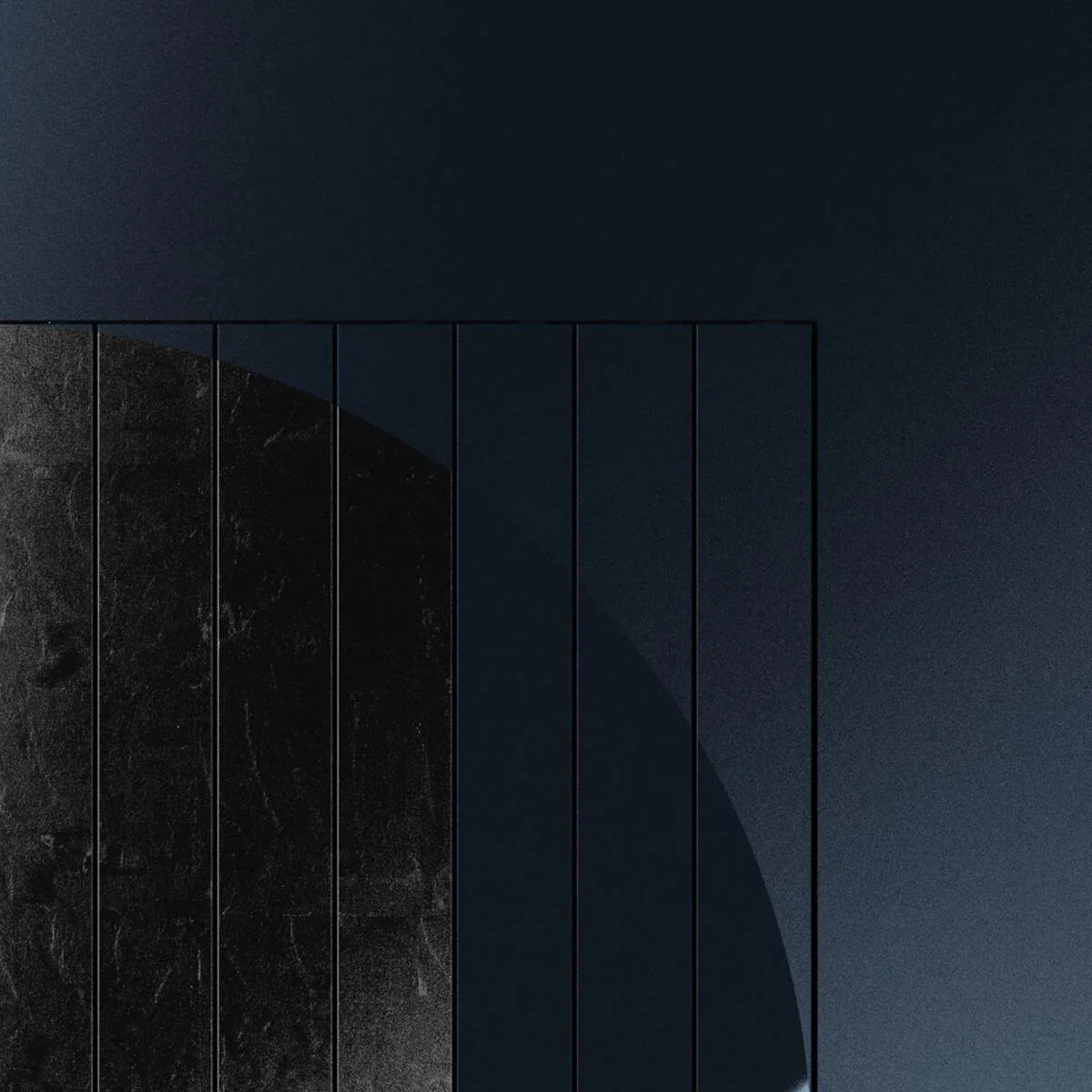 Qlocktwo - Wanduhr MOON MIDNIGHT - | Homestorys