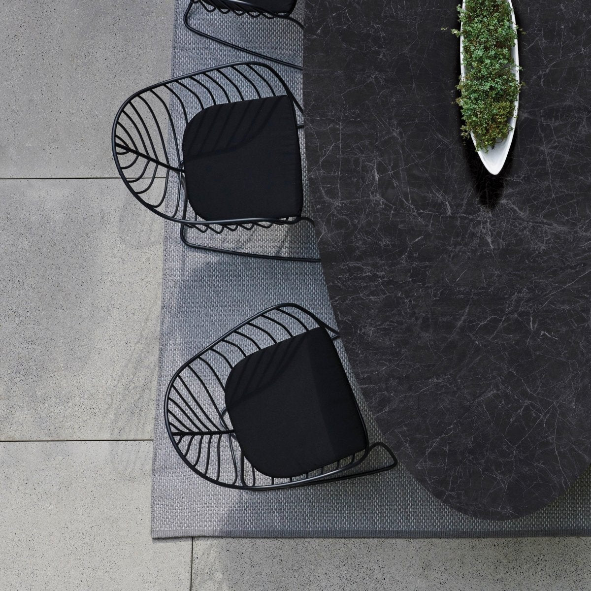 Royal Botania - Armlehnstuhl FOLIA Bronze - FOL 55 PB + PIL FOL 55 SED CAT. A | Homestorys