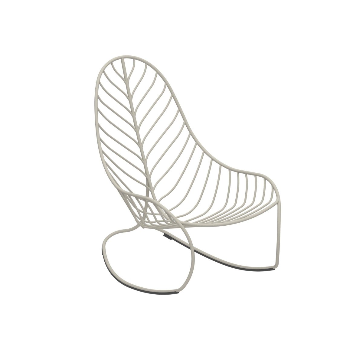 Royal Botania - Schaukelstuhl FOLIA Kieselstein - FOL R PB + PIL FOL RC CAT. A | Homestorys